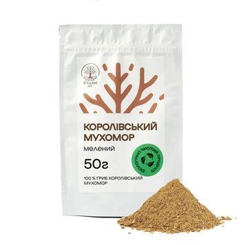 Мухомор Королівський, мелений 50 г. AMK-POW-050 фото